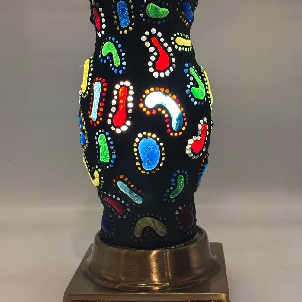 Colorful Mosaic Table Lamp